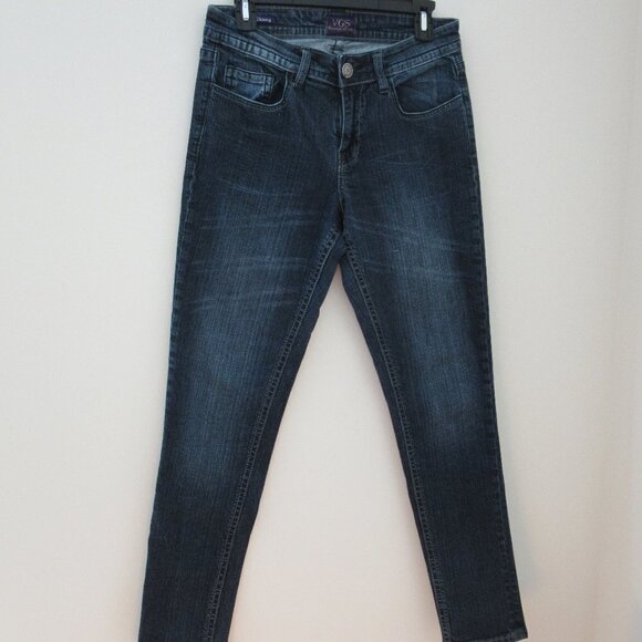 Dark Wash Skinny Jeans VGS 6 - Picture 1 of 5